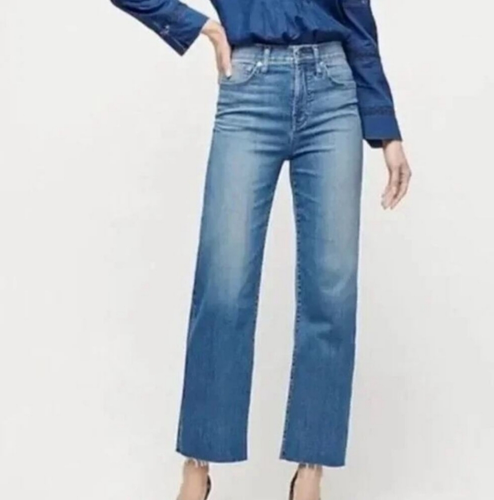 J. Crew Women's Blue Flare & Wide Leg Jeans